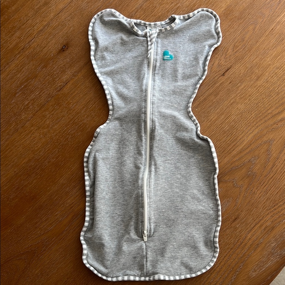 Love to dream Grey Zip-Front Swaddle Sleep Sack
